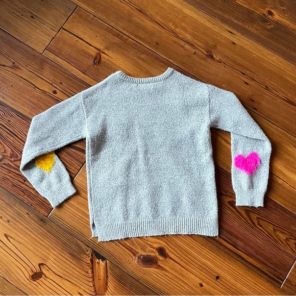 George Girls Eyelash Heart Sweater - NWOT - Picture 6 of 9